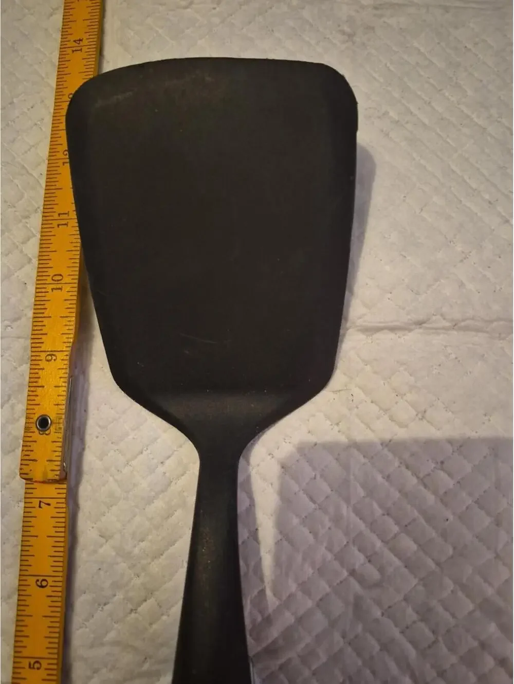 FARBERWARE  BLACK NYLONPLASTIC  SPATULA TURNER FLIPPER UTENSIL WITH STAND 12.5